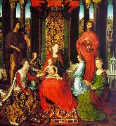 Hans Memling Triptych of St.John the Baptist and St.John the Evangelist oil painting